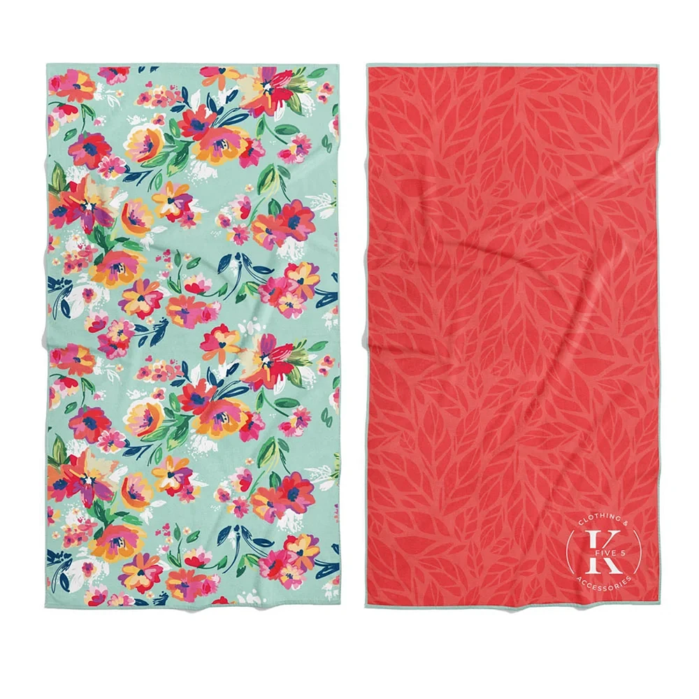 Serviette en microfibre - Fleurs de printemps