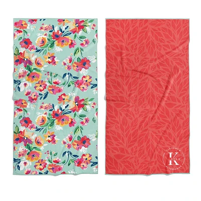 Serviette en microfibre - Fleurs de printemps