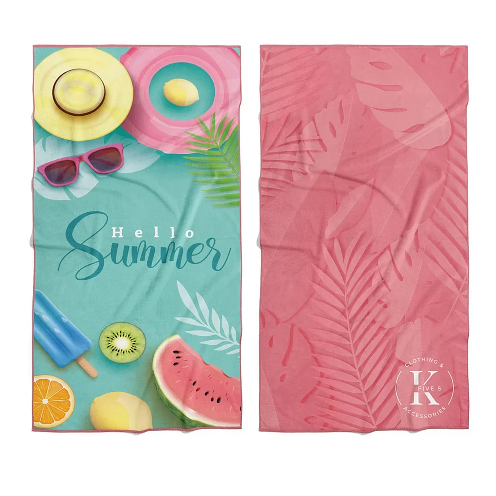 Serviette en microfibre - Hello summer