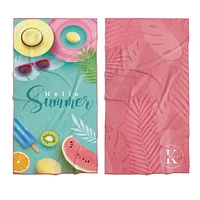 Serviette en microfibre - Hello summer
