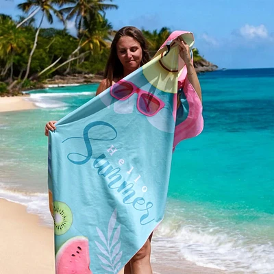 Serviette en microfibre - Hello summer