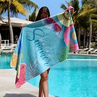 Serviette en microfibre - Hello summer