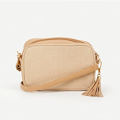 Sac Caméra en sergé - Beige