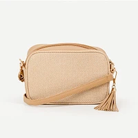 Sac Caméra en sergé - Beige