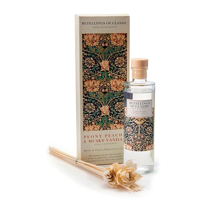 Diffuseur à roseaux - Pivoine, pêche & vanille
