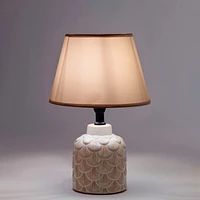 Lampe de table texturée - Beige