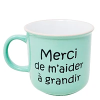 Tasse - Merci de m'aider à grandir