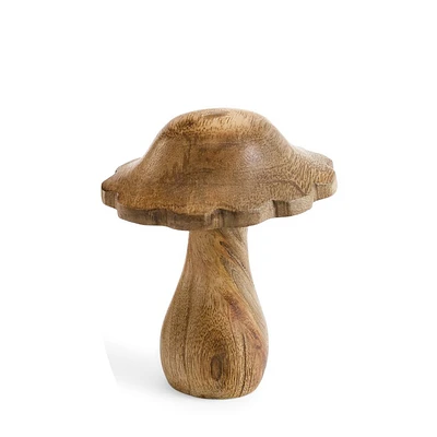 Champignon en bois fonc