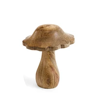 Champignon en bois fonc