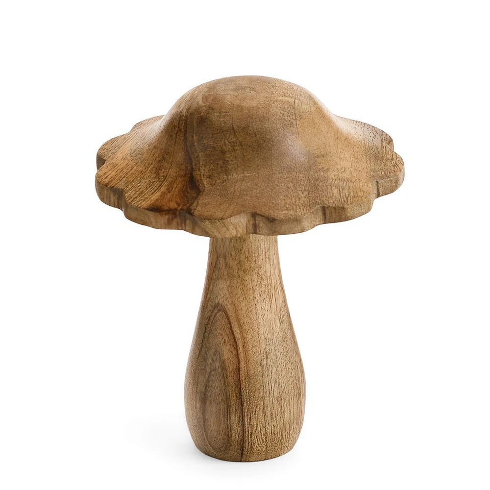 Champignon en bois foncé - Moyen