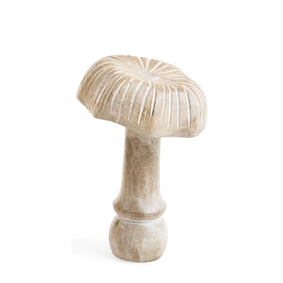 Champignon bois blanchi