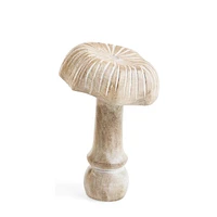 Champignon bois blanchi