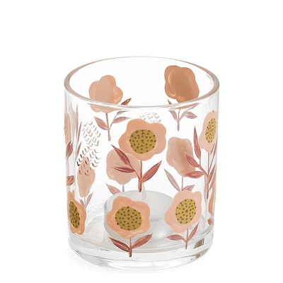 Floral tea light holder - Medium