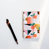Mini coffret de notes - Pomme grenade
