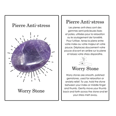 Anti-stress stone - Amethyst