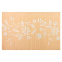 Flowers placemat - Yellow