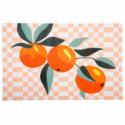 Printed placemat - Oranges