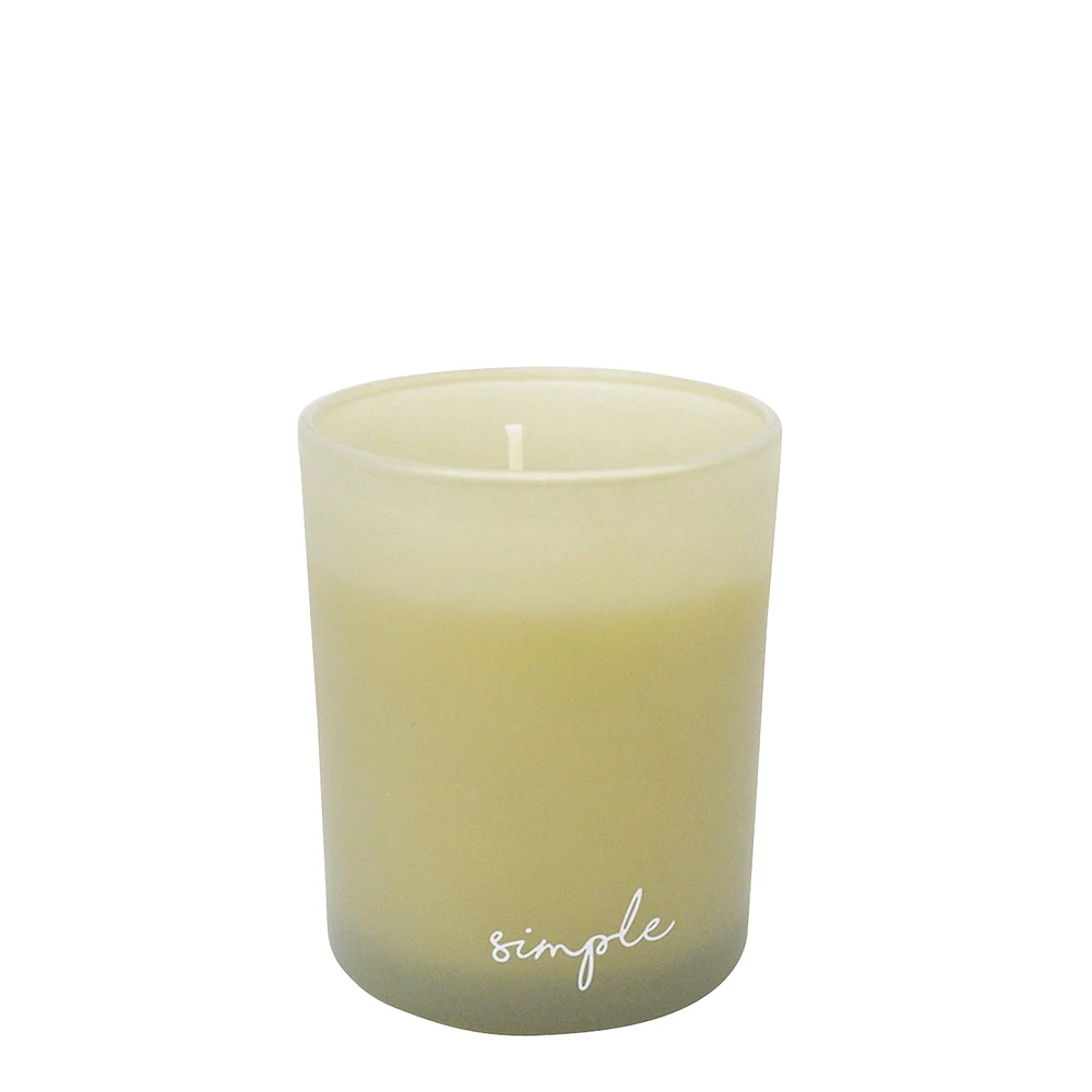 Small candle Simple - Sage green