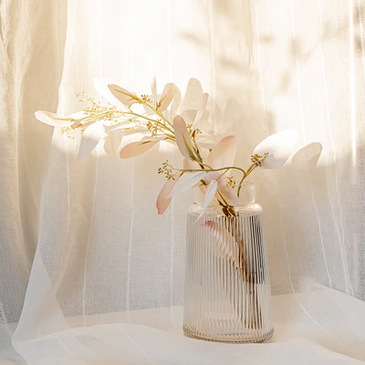 Vase strié fin 8" - Stockholm