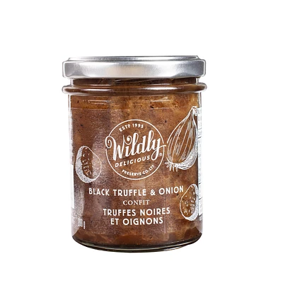 Black truffle baslmanic onion confit