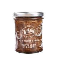 Black truffle baslmanic onion confit
