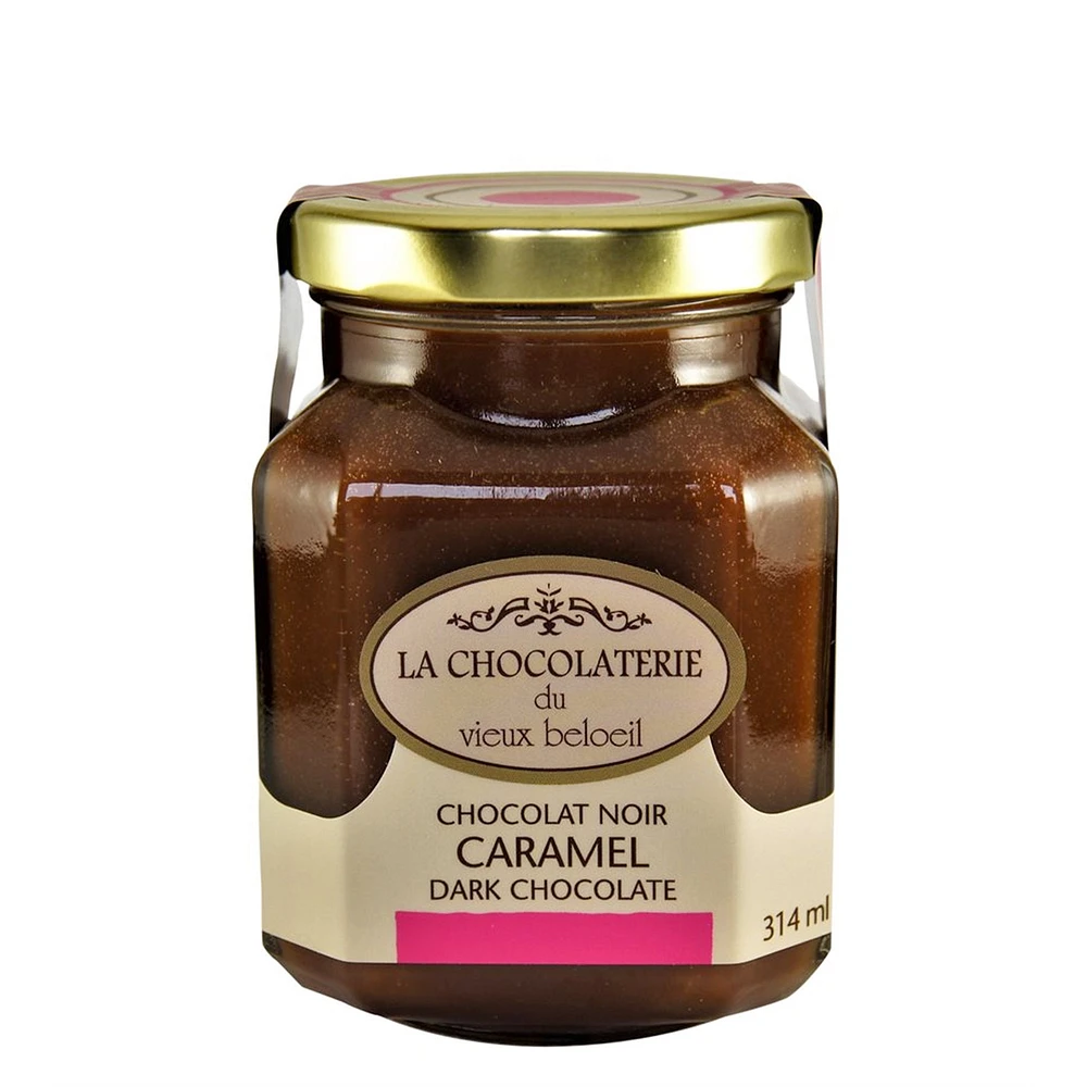 Caramel chocolat noir - 314 ml