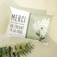 Coussin à texte - Merci