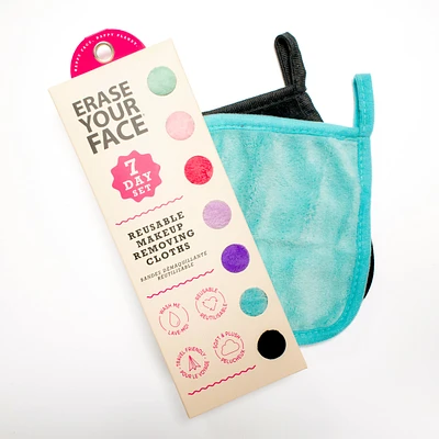 Reusable make-up remover wipes (7)