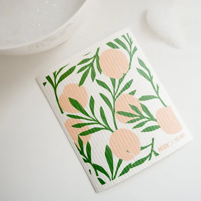 Reusable wipe - Peaches