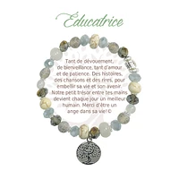 Message bracelet "éducatrice