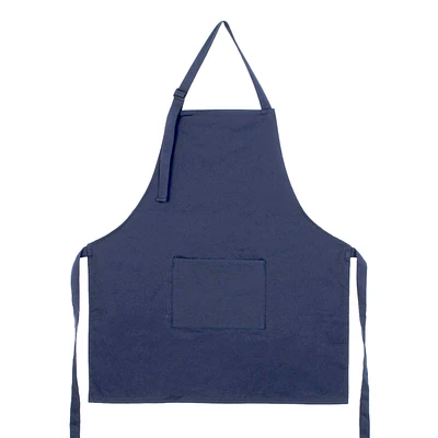 Tablier uni à poche