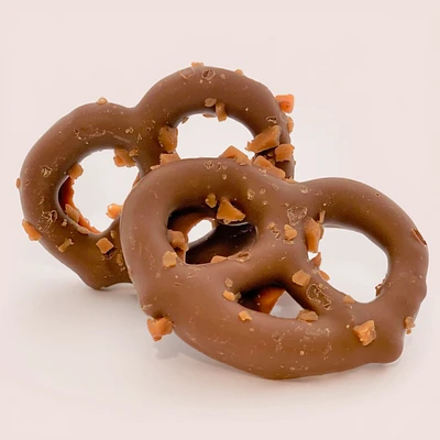 Pretzels - Milk chocolate & caramel