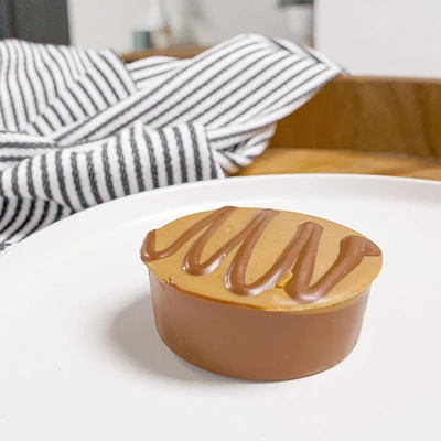Oréo enrobé de chocolat - Caramel & beurre d'arachide