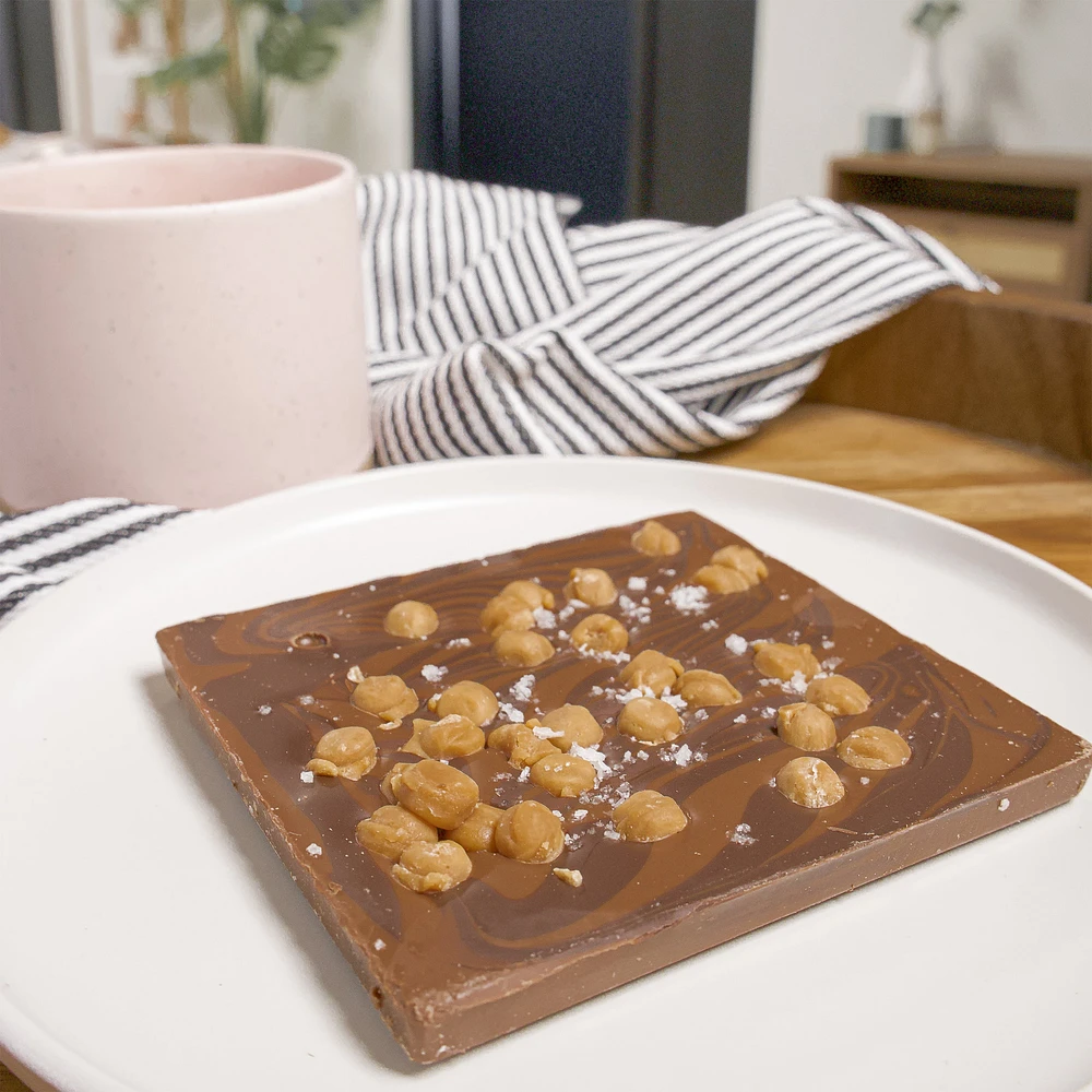 Chocolat au lait - Caramel & sel de mer