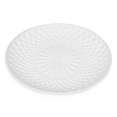 Decorative textured plate