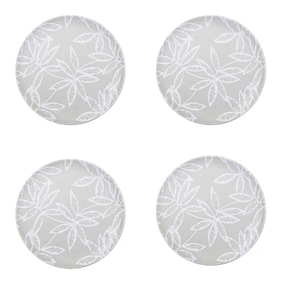 Salad plate set (4) - Foliage