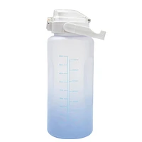 Bouteille d'eau graduée 2L - Heure du jour