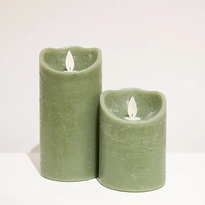 False flame pillar