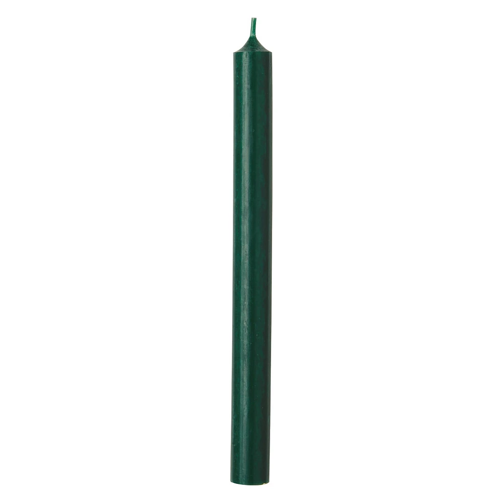 Bougie non parfumée - Vert foncé