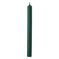 Bougie non parfumée - Vert foncé