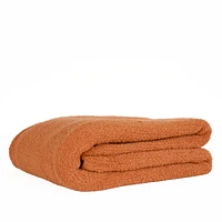 Jeté tricot deluxe - Terracotta