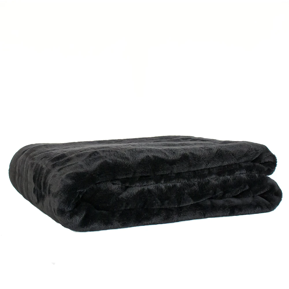 Plush throw