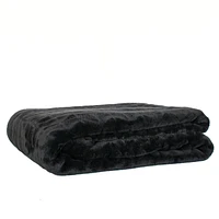 Plush throw
