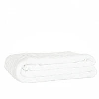 Plush throw - White
