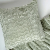 Plush cushion - Sage