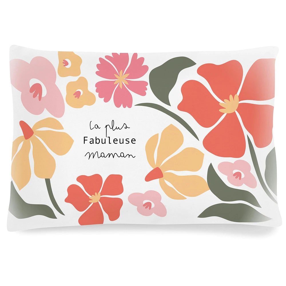 Coussin à texte - Fabuleuse maman