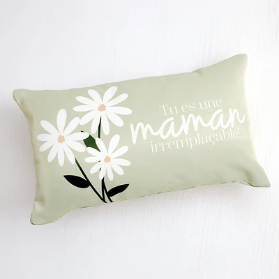 Coussin exclusif - Maman irremplaçable