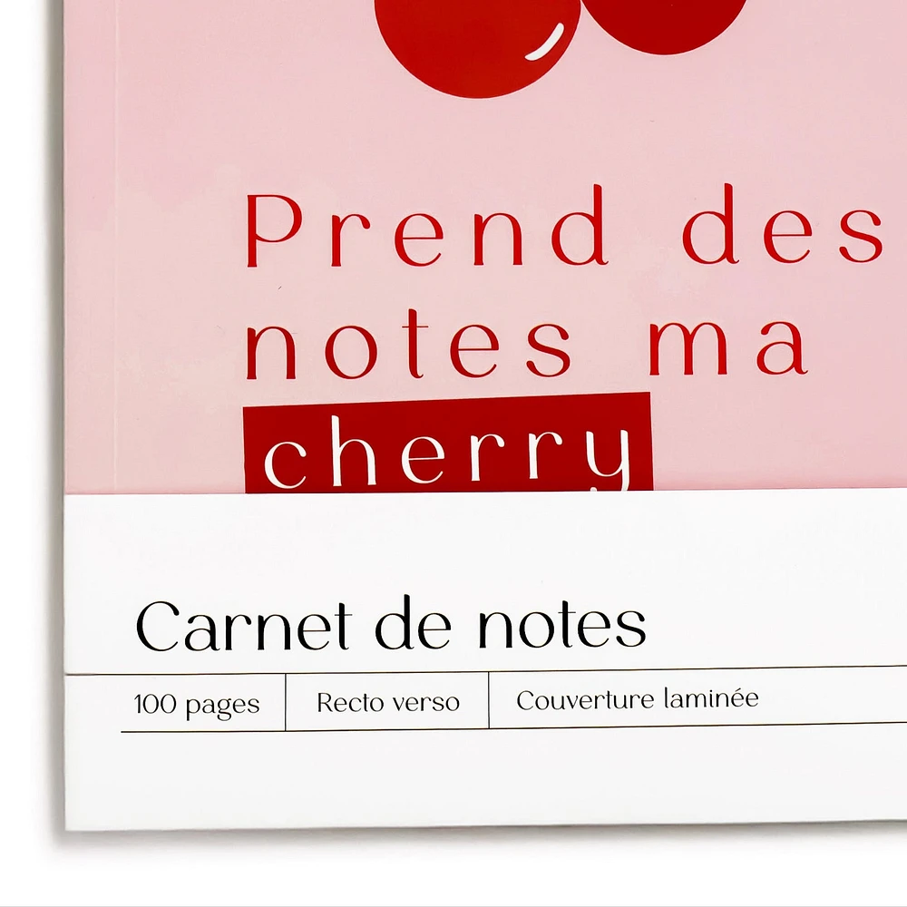 Carnet de notes - Cherry