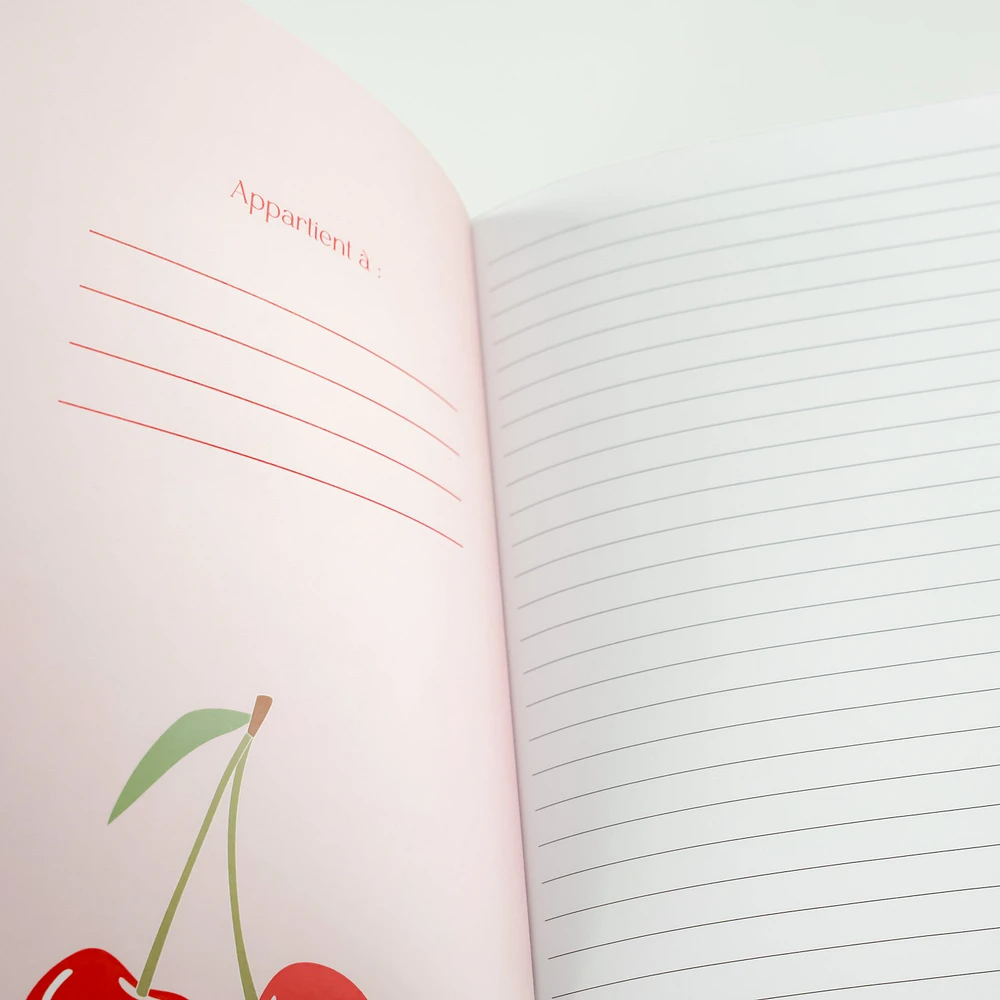 Carnet de notes - Cherry