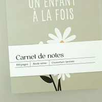 Carnet de notes - Un enfant à la fois